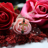 Colier Aur 14K Cruce