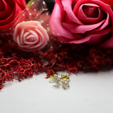 Cercei Aur 14K pietricica