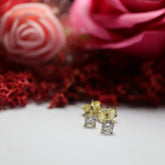 Cercei Aur 14K pietricica