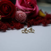 Cercei Aur 14K copii infinit