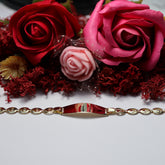 Bratara Aur 14K placuta