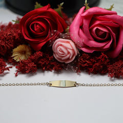 Bratara Aur 14K placuta