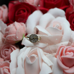 Inel Aur copii Cerc cu pietre