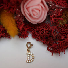 Pandant Aur 14k Initiala D