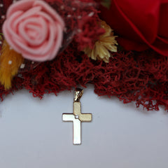 Pandant Aur 14K Cruce