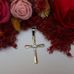 Pandant Aur 14K Cruce