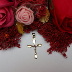 Pandant Aur 14K Cruce