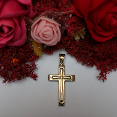 Pandant Aur 14K Cruce