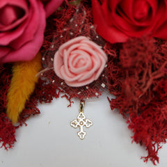 Pandant Aur 14K Cruce
