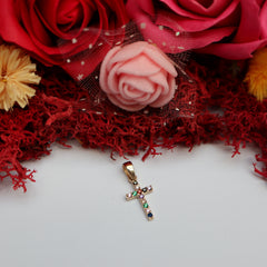 Pandant Aur 14K Cruce