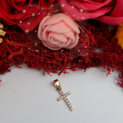 Pandant Aur 14K Cruce