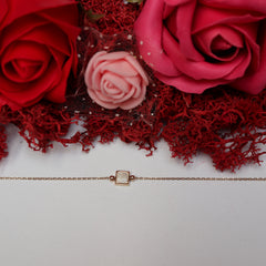 Bratara Aur 14K cu piatra