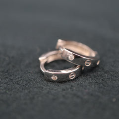 Cercei Argint 925 Rotunzi