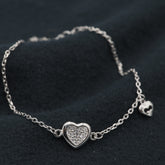 Bratara Argint 925 Inimioara cu pietre