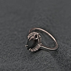 Inel Argint 925 Piatra neagra