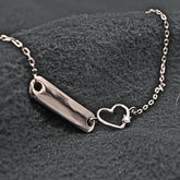 Bratara Argint 925 Placuta cu inimioara