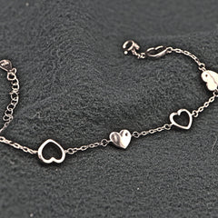 Bratara Argint 925 Sase Inimioare