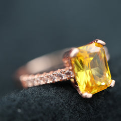 Inel Argint 925 Roz Gold