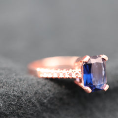 Inel Argint 925 Roz Gold