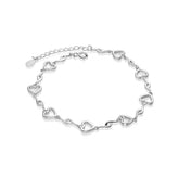 Bratara Argint 925 Inimioare