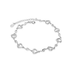 Bratara Argint 925 Inimioare