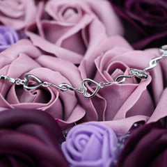 Bratara Argint 925 Inimioare