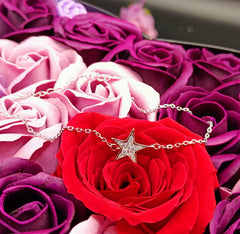 Bratara Argint 925 Steluta cu pietre