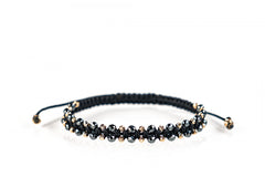 Bratara bile aur 14k si hematite