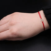 Bratara cu snur baietel Aur 14K