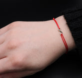 Bratara cu snur infinit Aur 14K