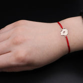 Bratara cu snur picioruse Aur 14K