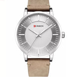 Ceas Barbati Curren Casual Maro Crem