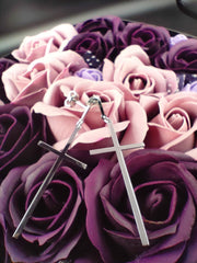 Cercei Argint 925 Cruce