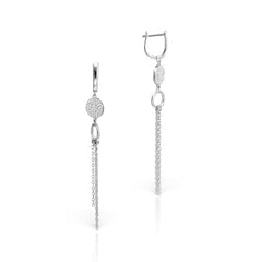 Cercei Argint 925 cu lant