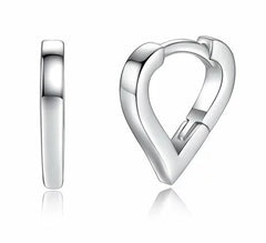 Cercei Argint 925 de copii forma inima