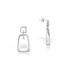 Cercei Argint 925 Geometric lungi