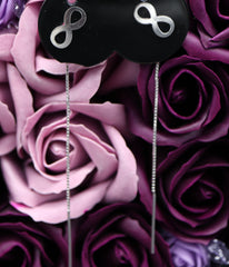 Cercei Argint 925 Infinit cu lant