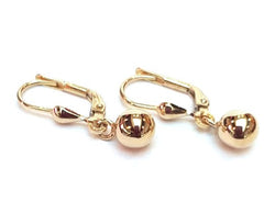 Cercei Aur cu biluta