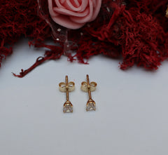 Cercei Aur Pietricica