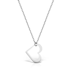 Colier Argint 925 Inima decupata