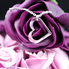 Colier Argint 925 Inima decupata