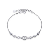 Bratara Argint 925 Cerc cu pietricele
