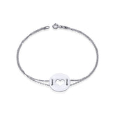Bratara Argint 925 Banut cu inimioara