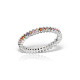 Inel Argint 925 Tennis colorat