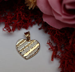 Pandant Aur Inimioara