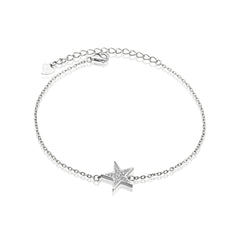 Bratara Argint 925 Steluta cu pietre