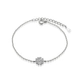 Bratara Argint 925 Floricica cu pietre