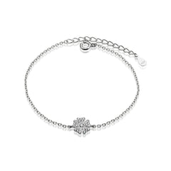 Bratara Argint 925 Floricica cu pietre