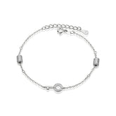 Bratara Argint 925 Cheie cu pietre