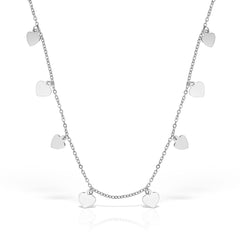 Colier Argint 925 Inimioare